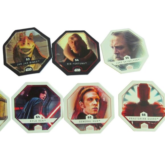 Disney Star Wars Cosmic Shells Complete Set of 72 Cards - Picture 12 of 16